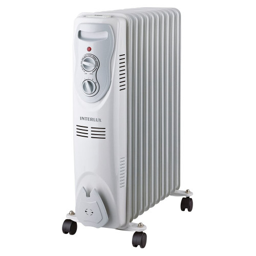 Масляний обігрівач INTERLUX INO-1100BG, 2500 Вт, 11 секцій