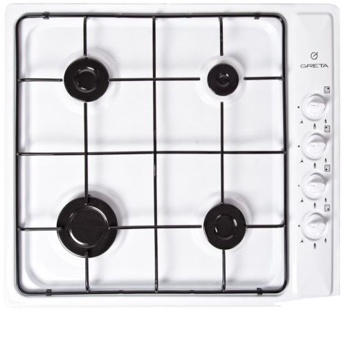 Варочная поверхность газовая GRETA СВ4 (ВП4) белая