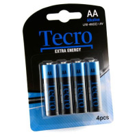 Батарейка TECRO AA LR6-4B ExtraEnergy (бл 4 шт.)