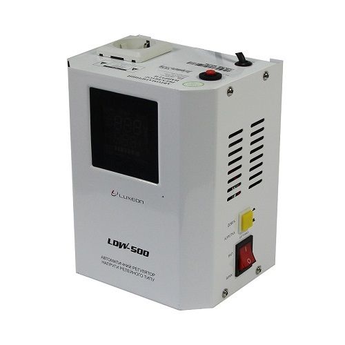 Стабилизатор напряжения LUXEON LDW-500 (белый)