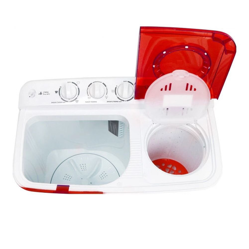 Стиральная машина полуавтомат ARTEL ART TE-60 Red (6кг, отжим, помпа, таймер)
