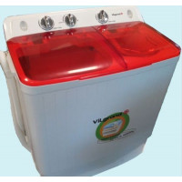 Стиральная машина полуавтомат VILGRAND V550-300TC красная (5,5кг,отжим)