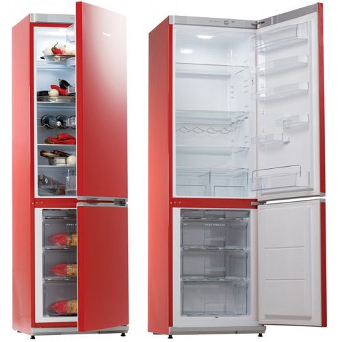 Холодильник SNAIGE RF 36SM-S1RA21 красный