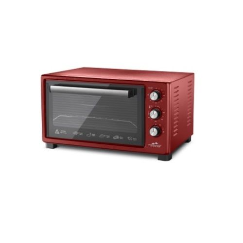 Електрична піч MONTE MT-2201 R червон (45л, конвекція, емаль)