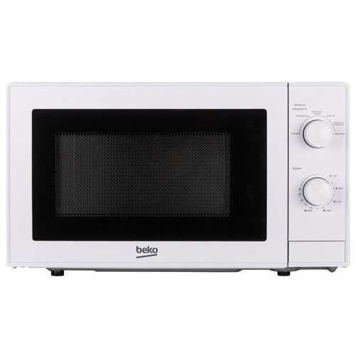 Микроволновая печь СОЛО BEKO MOC20100W белая (стекляный фасад)