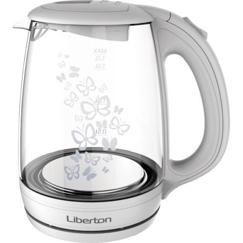Чайник LIBERTON LEK-1703 White