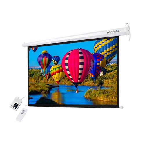 Экран для проектора моториз. WALFIX TLS-2 (84