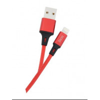 Кабель USB - Lightning TECRO LT-0100RD Red 1м