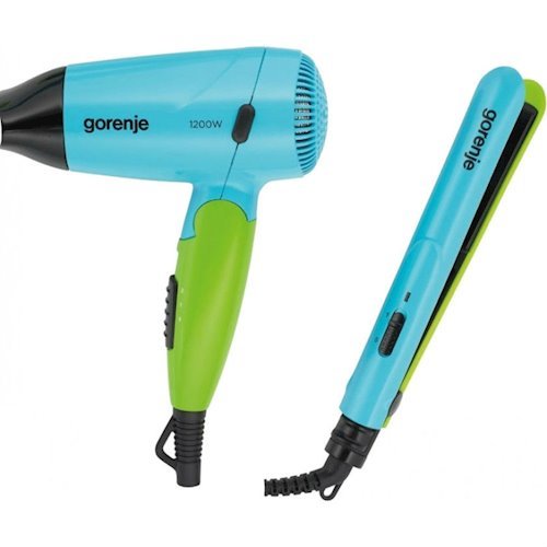 Набор GORENJE HTS03BG (Фен + Щипцы)