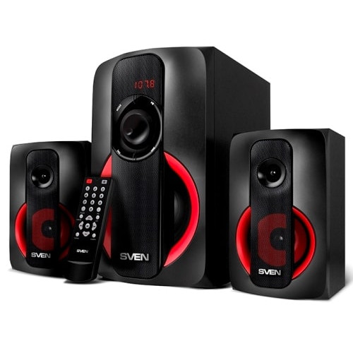 Акустическая система SVEN MS-304 Black/Red