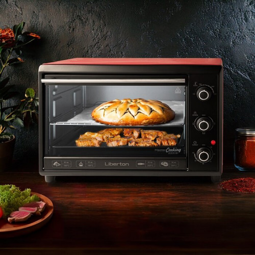 Електродуховка LIBERTON LEO-400 Red