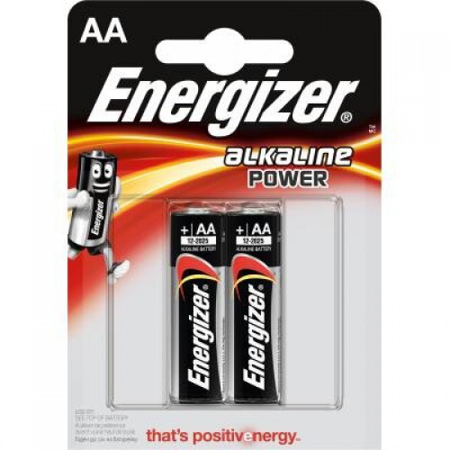 Батарейка ENERGIZER AA Alkaline Power (блистер=2шт.)