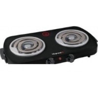 Плита настольная VILGRAND VHP 142D black (2 к, 155 мм, 2х1000 Вт, широкий тен)