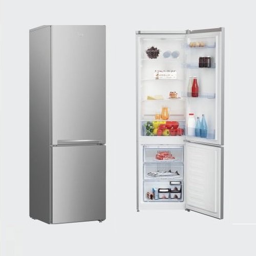 Холодильник BEKO RCHA 300K20 S серый (181см,55см ширина,No Frost морозилки,Румыния,3года гарантии)