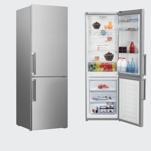 Холодильник BEKO RCSA 330K21 S серый (185см,ниж.мороз,Румыния,3года гарантии)