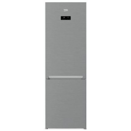 Холодильник BEKO CNA400EC0ZX нержавейка (200см,дисплей на фасаде,No Frost,Румыния,потайн.ручки)