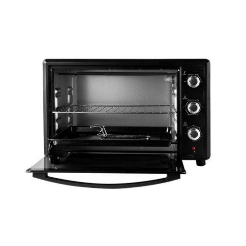 Электродуховка LIBERTON LEO-480 Black Mirror