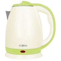 Чайник ECOTEC EC-1015G (металл/пласт. -двойн. стенка) - УЦЕНКА