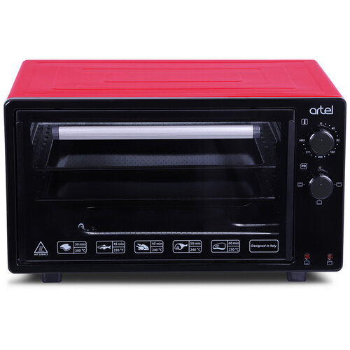 Електрична піч ARTEL MD-3216 Black Red 32л