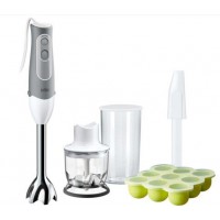Блендер погружной BRAUN MQ 523 BABY (600Вт, стакан, изм.0,35л, конт-р для дет. питания)