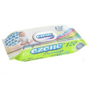 Салфетки влажные антибактериальные OZONE Premium для детей (120шт.)