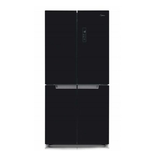Холодильник Side By Side MIDEA HQ-627WEN BG черное стекло (4х дверный)