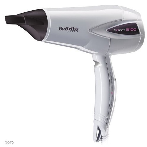 Фен BaByliss D322WE (2100 Вт, белый)