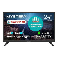 Телевизор 24 MYSTERY MTV-2450HST2 Smart (Android 11.0)