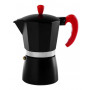 Кофеварка гейзерная FLORINA 1K2697 BLACK&RED