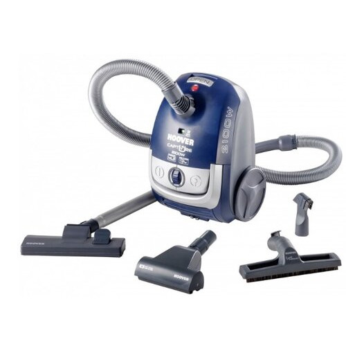 Пылесос мешковой HOOVER TCP2120 019 (2100Вт, 2,3л, телескоп, Паркет, Мини-Турбо-Щетка)