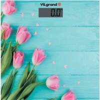 Весы напольные VILGRAND VFS-1828TN Tulips