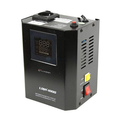 Стабилизатор напряжения LUXEON LDW-1000 (черный)