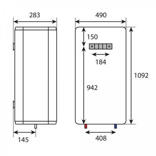 Водонагреватель ATLANTIC Vertigo Basic 80 ES-VM0652F220F-B (2000W)