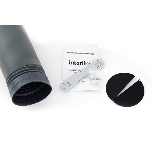 Вытяжка наклонная INTERLINE FLY BL A/60/GL/T