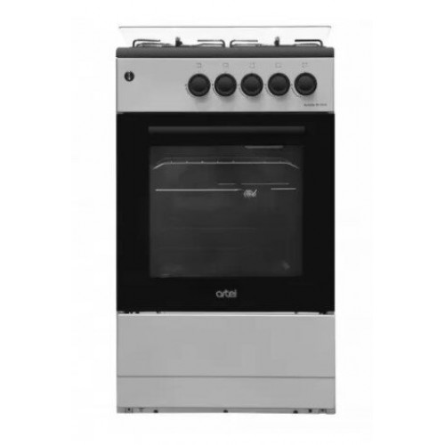 Уцінка - Плита газова ARTEL Apetito 50 10-G grey (50*57, ГАЗ КОНТРОЛЬ, підсвічування, розпалювання, скло.кришка)
