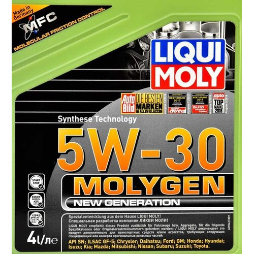 Масло моторное LIQUI MOLY Molygen New Generation 5W-30 5л.