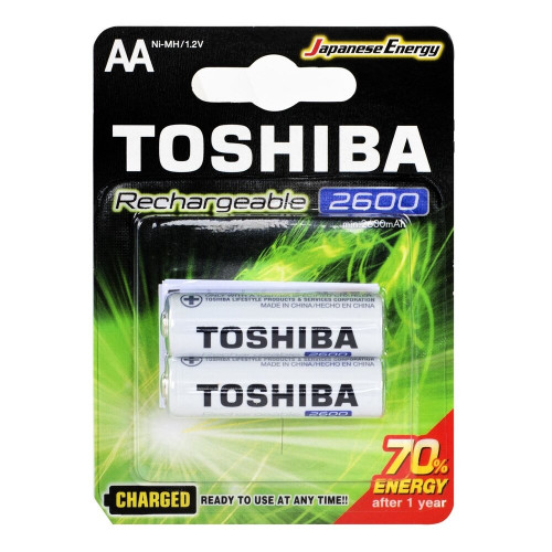 Аккумулятор TOSHIBA TNH-6GAE AA 2600mAh (2 шт. в блист.)