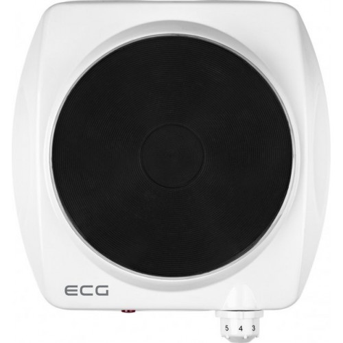 Плита настільна (електро) ECG EV 1512 White