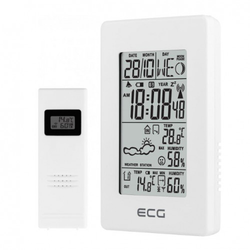 Метеостанция ECG MS 100 White