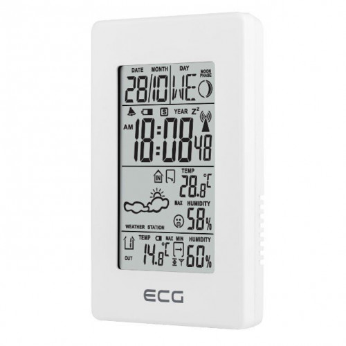 Метеостанция ECG MS 100 White