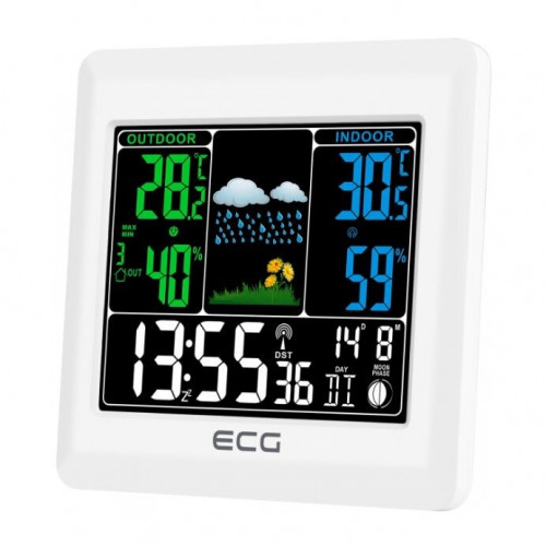 Метеостанція ECG MS 300 White