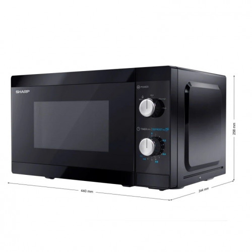 Микроволновая печь СОЛО SHARP YC-MS01E-B