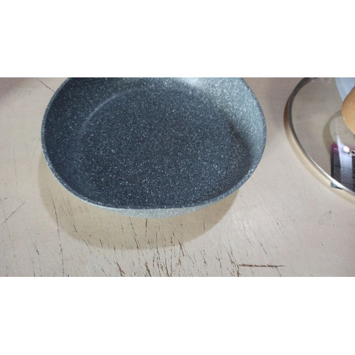 Уцінка - Сковорода 26см. MAXMARK MK-FP4026M (БЕЗ КРЫШКИ, мармурове покриття)