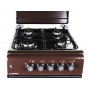 Плита газова LUXELL LF55G-40F Brown