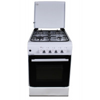 Плита газова LUXELL LF55G-40F White