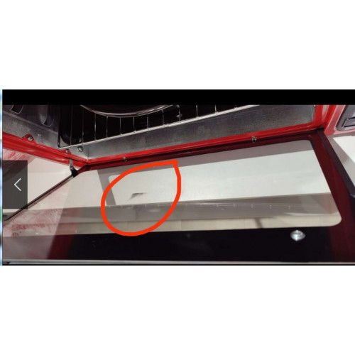Уценка - Электродуховка ASEL AF-40-23 Red (потертость стекла на внутренней поверхности двери)