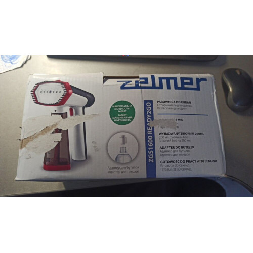 Уценка - Отпариватель Zelmer ZGS1600 Ready2go (Повреждена упаковка)