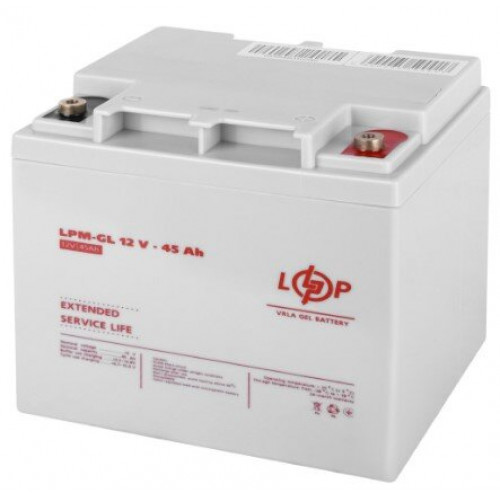 Аккумулятор гелевый LogicPower LPM-GL 12V - 45 Ah (LP20269)