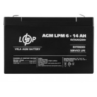 Акумулятор AGM LogicPower LPM 6V - 14 Ah (LP4160)