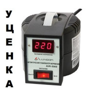 Уценка - Стабилизатор напряжения LUXEON AVR-500 D (черный)